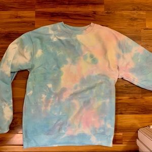 3 for $25 - Pastel Tie Dye Crew Neck